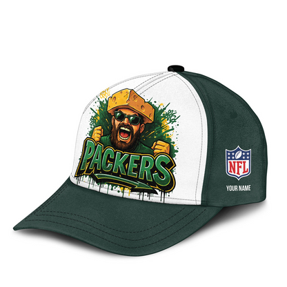 GB x NFL Premium Custom Graffiti Team Cap