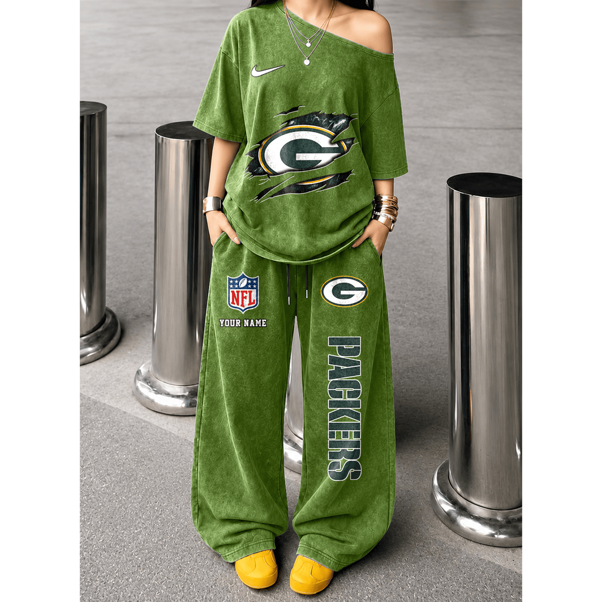 GB x NFL Relaxed Fit Two Piece Sportswear Set