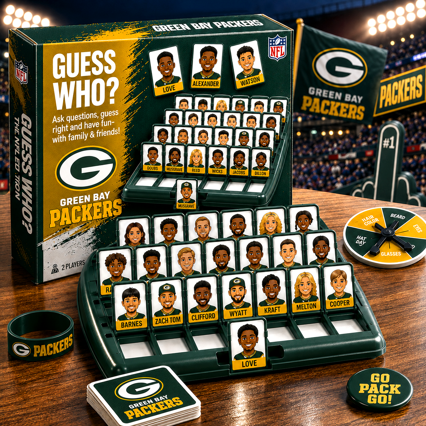 GBP_NFL ELITE FAN GUESS WHO BOARD GAME Ã¢â‚¬â€œ COLLECTOR EDITION