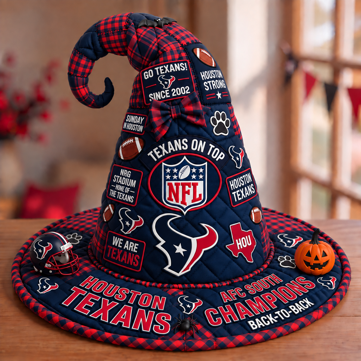 HOU x NFL Quilted Witch Hat