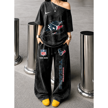 HOU x NFL Relaxed Fit Two Piece Sportswear Set