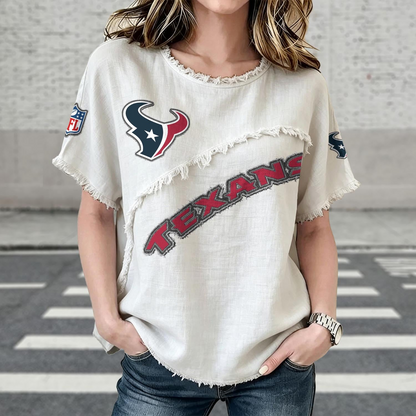 HOU x NFL Women’???s Vintage O-Neck 2905 DatND DVT