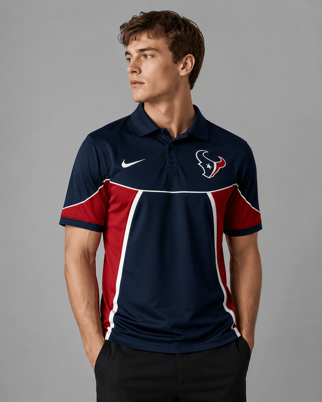 HT Premium NFL Personalized Sports Style Polo Shirt