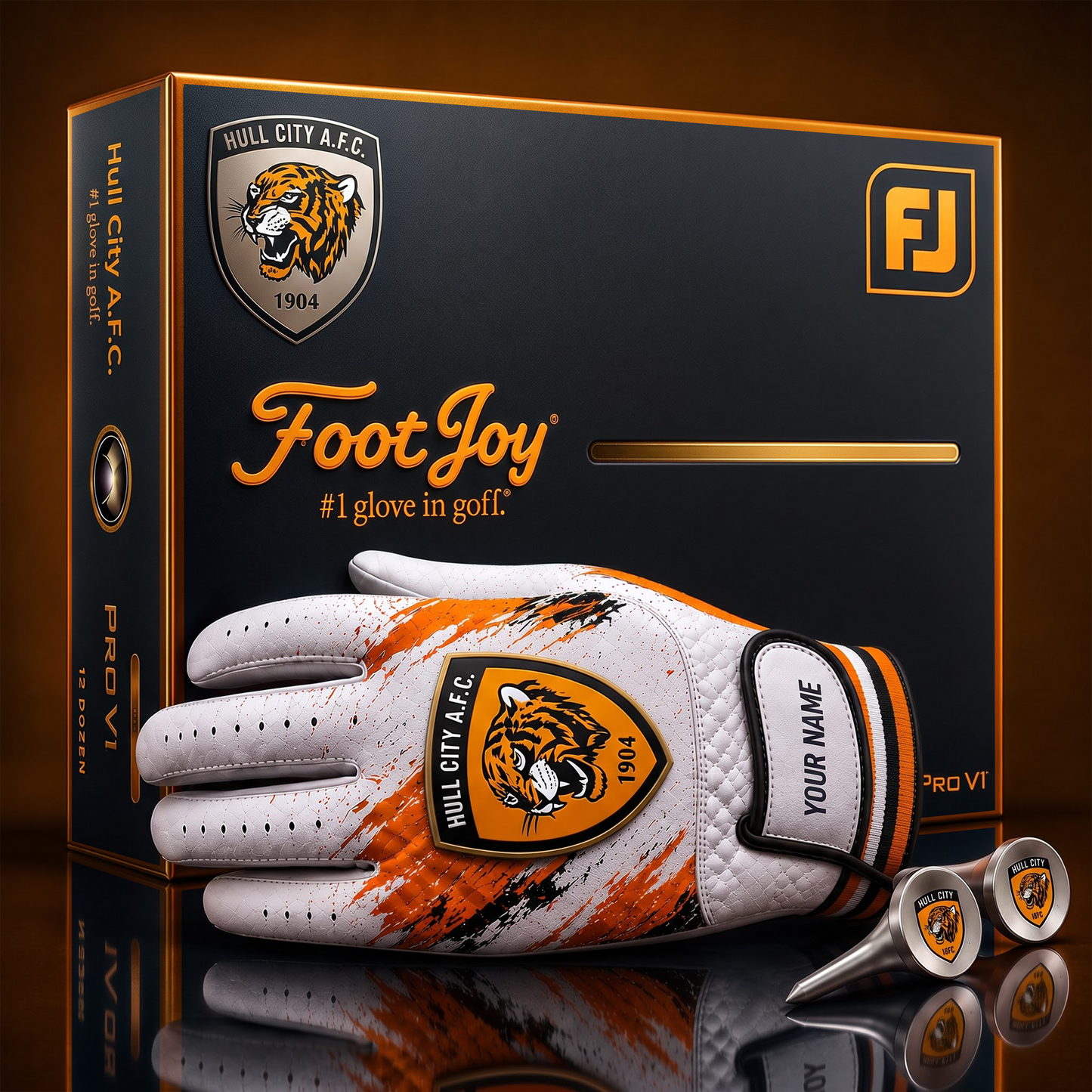 HUL_SIGNATURE EPL DELUXE PERSONALIZED GOLF GLOVE SET LIMITED EDITION
