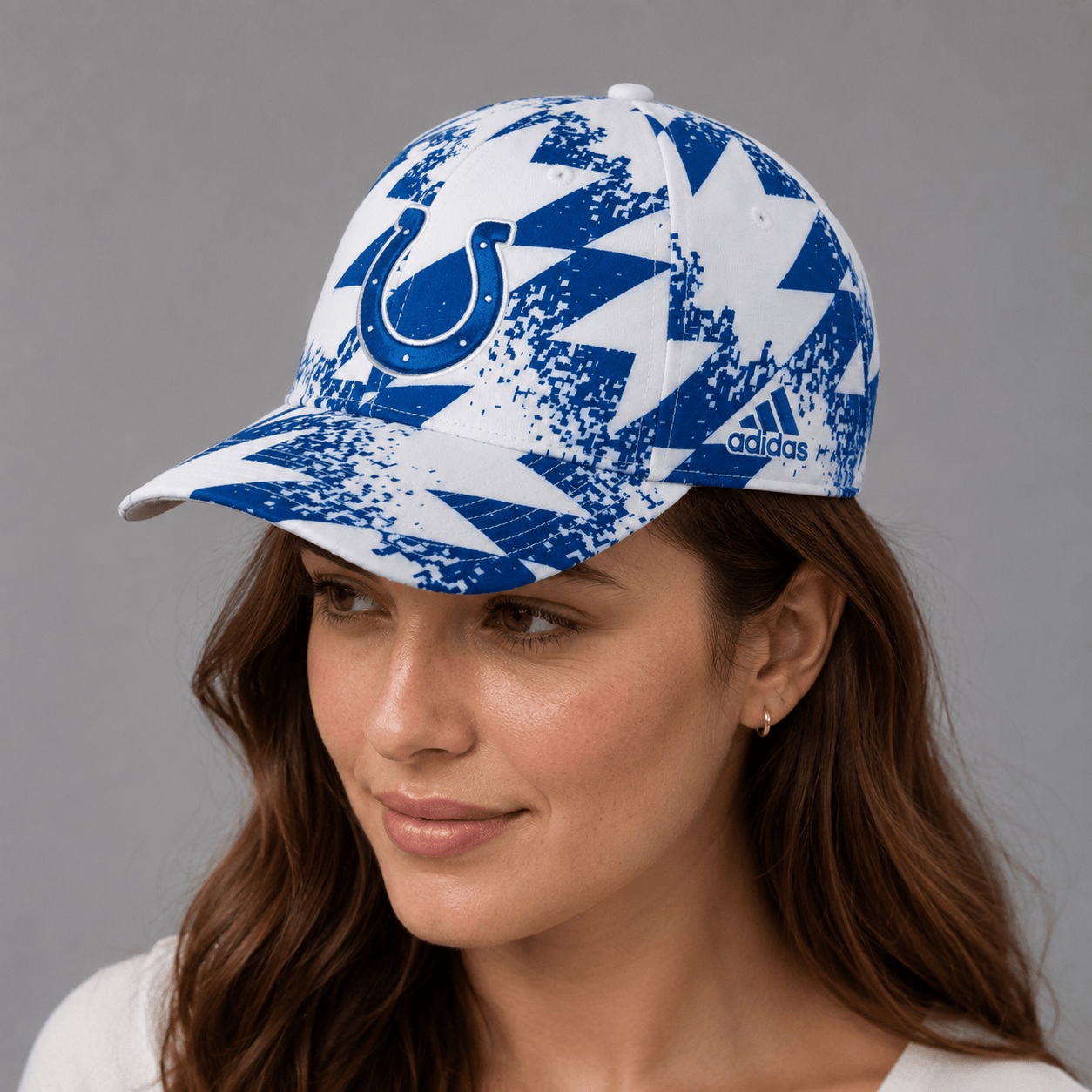 IC Premium NFL Sports Fan Geometric Pattern Baseball Cap