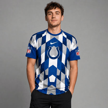 IC x Premium NFL Geometric Fan Performance T-Shirt