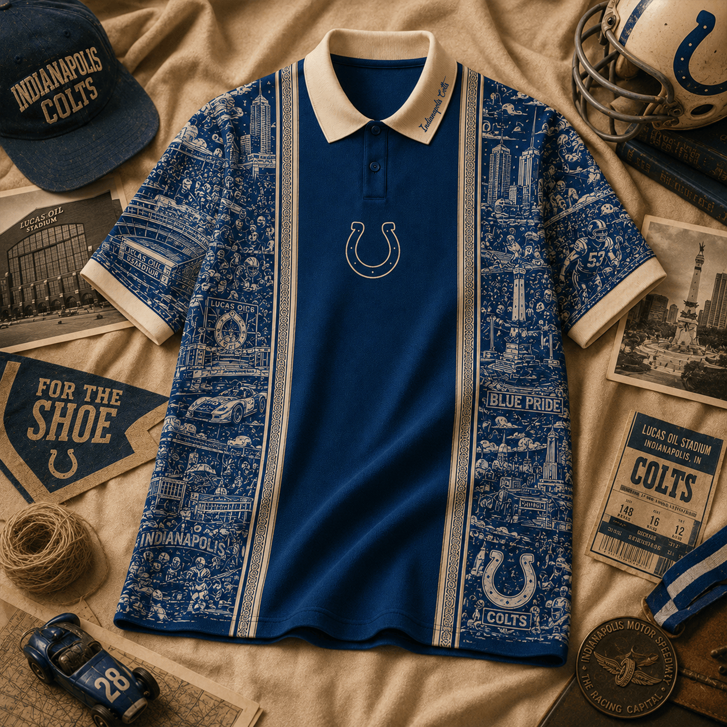 IC_NFL Heritage Polo Shirt Gifts For Fan - Limited Edition
