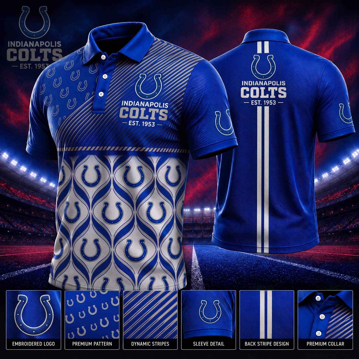 IC_PREMIUM NFL  EXCLUSIVE POLO SHIRT LIMITED EDITION 200726