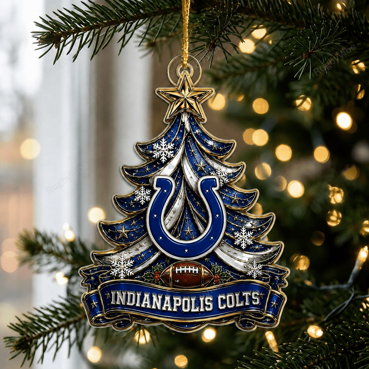 IND x NFL Acrylic Irregular Pendant