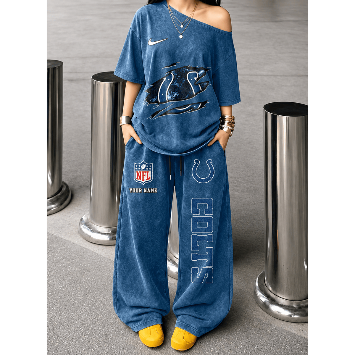 IND x NFL Relaxed Fit Two Piece Sportswear Set