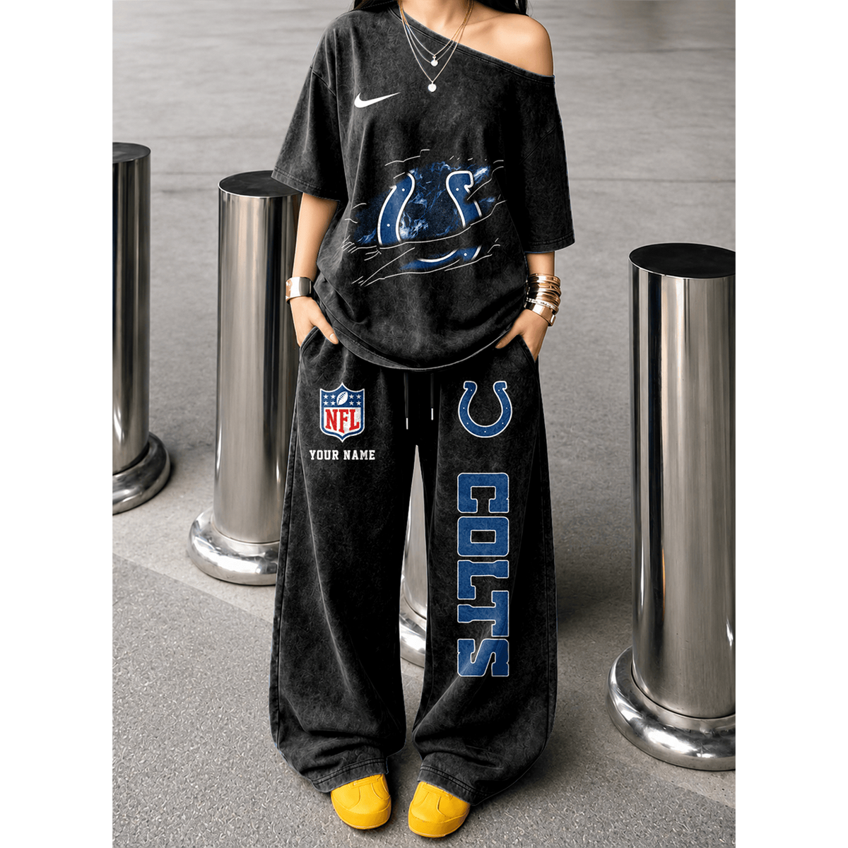 IND x NFL Relaxed Fit Two Piece Sportswear Set