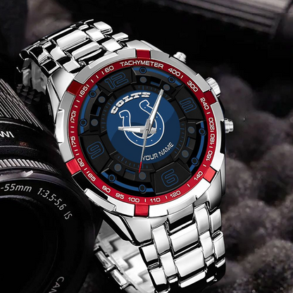 IND x NFL Stainless Steel Watch DatND DVT
