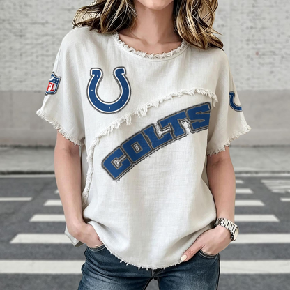 IND x NFL Women’???s Vintage O-Neck 2905 DatND DVT