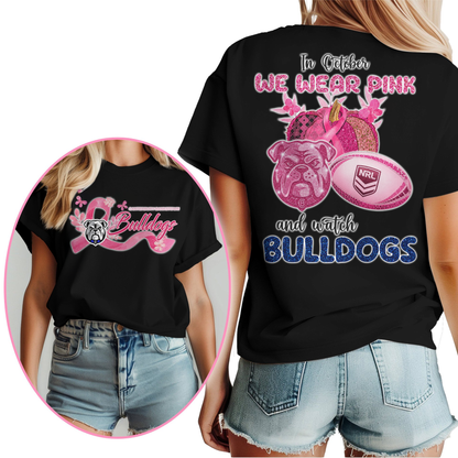 In October We Wear Pink And Watch CBB Shirt