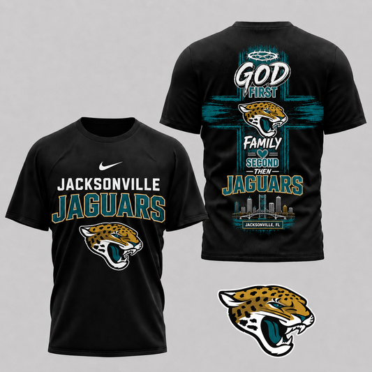 JAC x NFL Faith Family Team Pride 3D T-Shirt