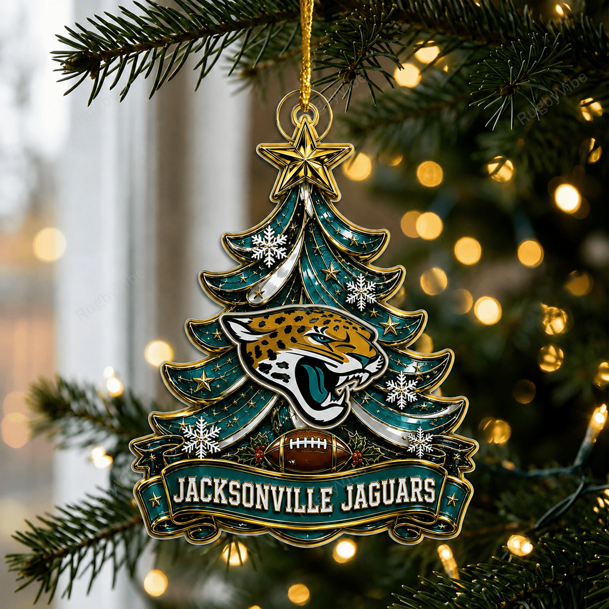 JAX x NFL Acrylic Irregular Pendant
