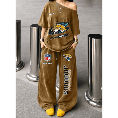 JAX x NFL Relaxed Fit Two Piece Sportswear Set