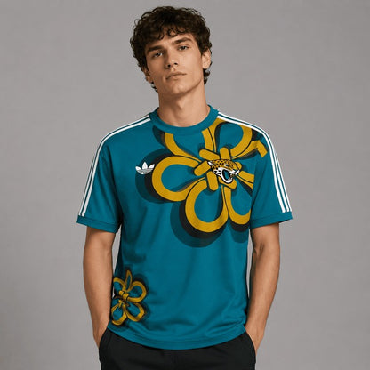 JJ x NFL Retro Floral Graphic Tee T-Shirt