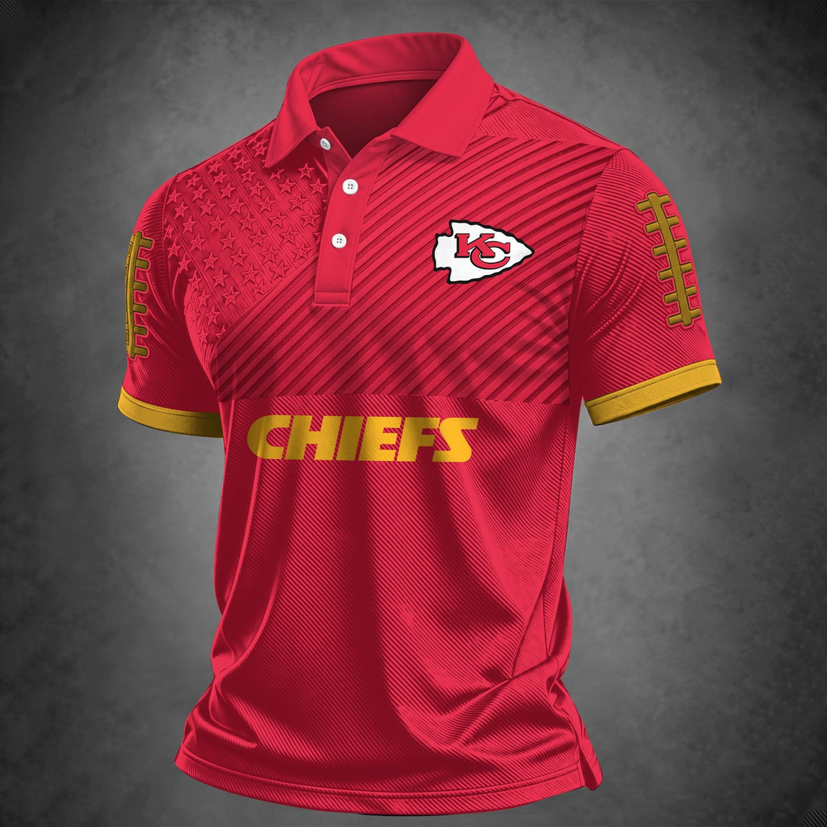 KC x NFL Premium Polo Shirt