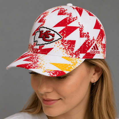 KCC Premium NFL Sports Fan Geometric Pattern Baseball Cap