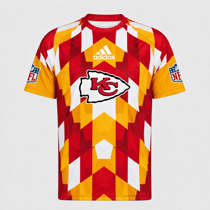 KCC x NFL Premium Geometric Fan Performance T-Shirt