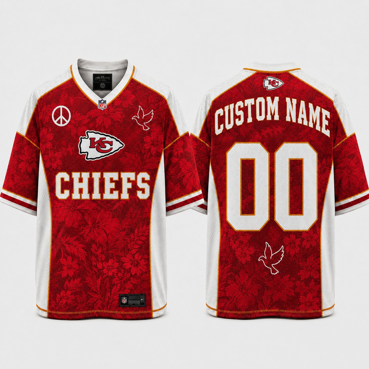 KCC x NFL Premium Mesh Jersey Personalized Gift For Fan