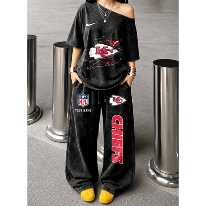 KCC x NFL Relaxed Fit Two Piece Sportswear Set
