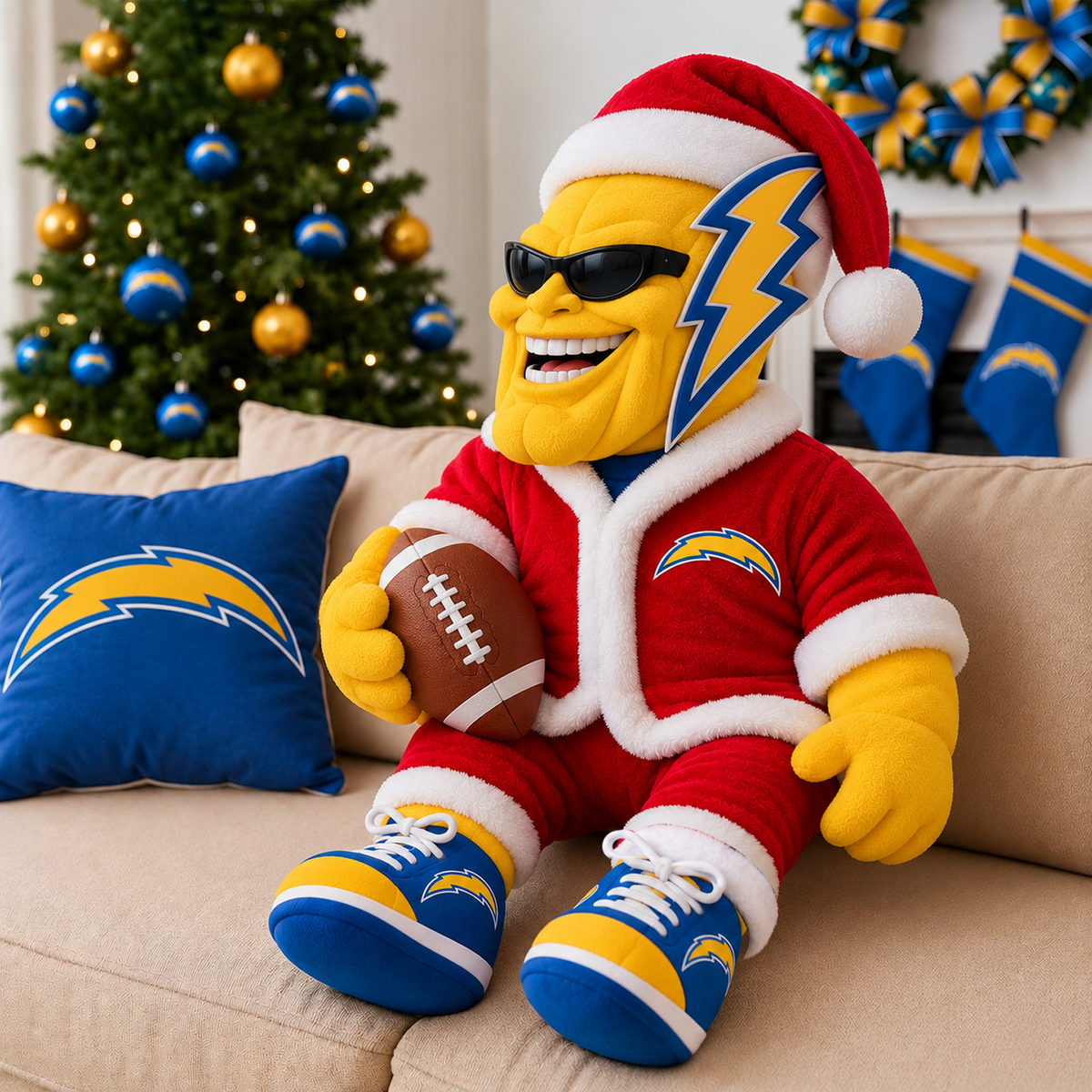 LAC x NFL Luxury Plush Pillows