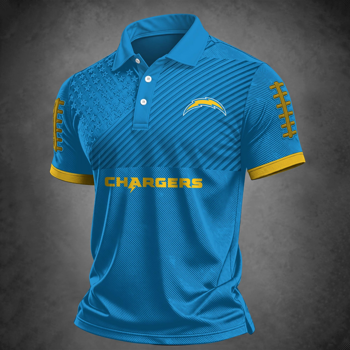 LAC x NFL Premium Polo Shirt