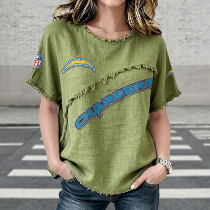 LAC x NFL Women’???s Vintage O-Neck 2905 DatND DVT