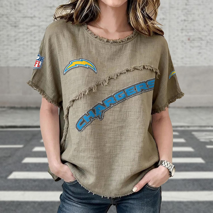 LAC x NFL Women’???s Vintage O-Neck 2905 DatND DVT