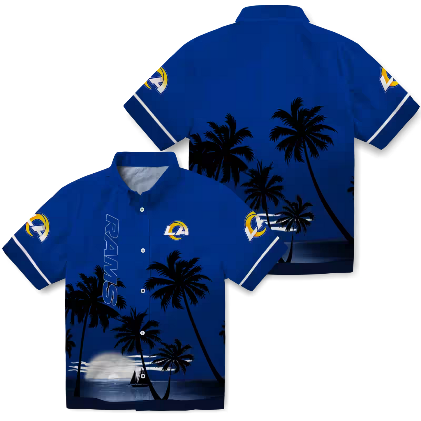 LAR x NFL Hawaiian Shirt ’??? Beach Sunset DATND TANTD 270526