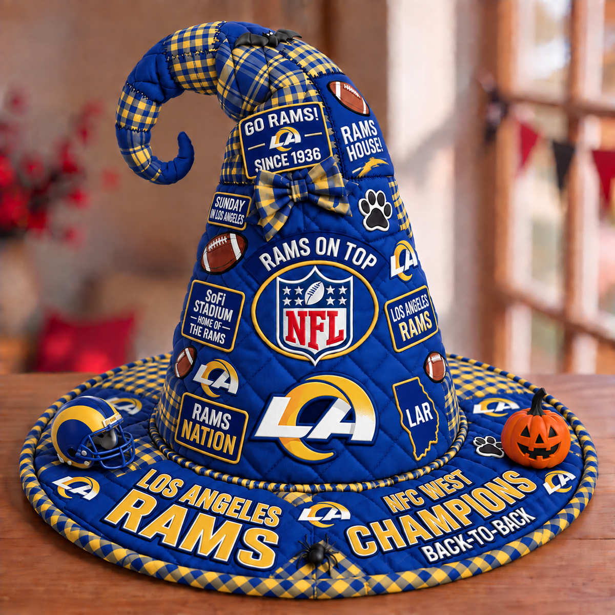 LAR x NFL Quilted Witch Hat