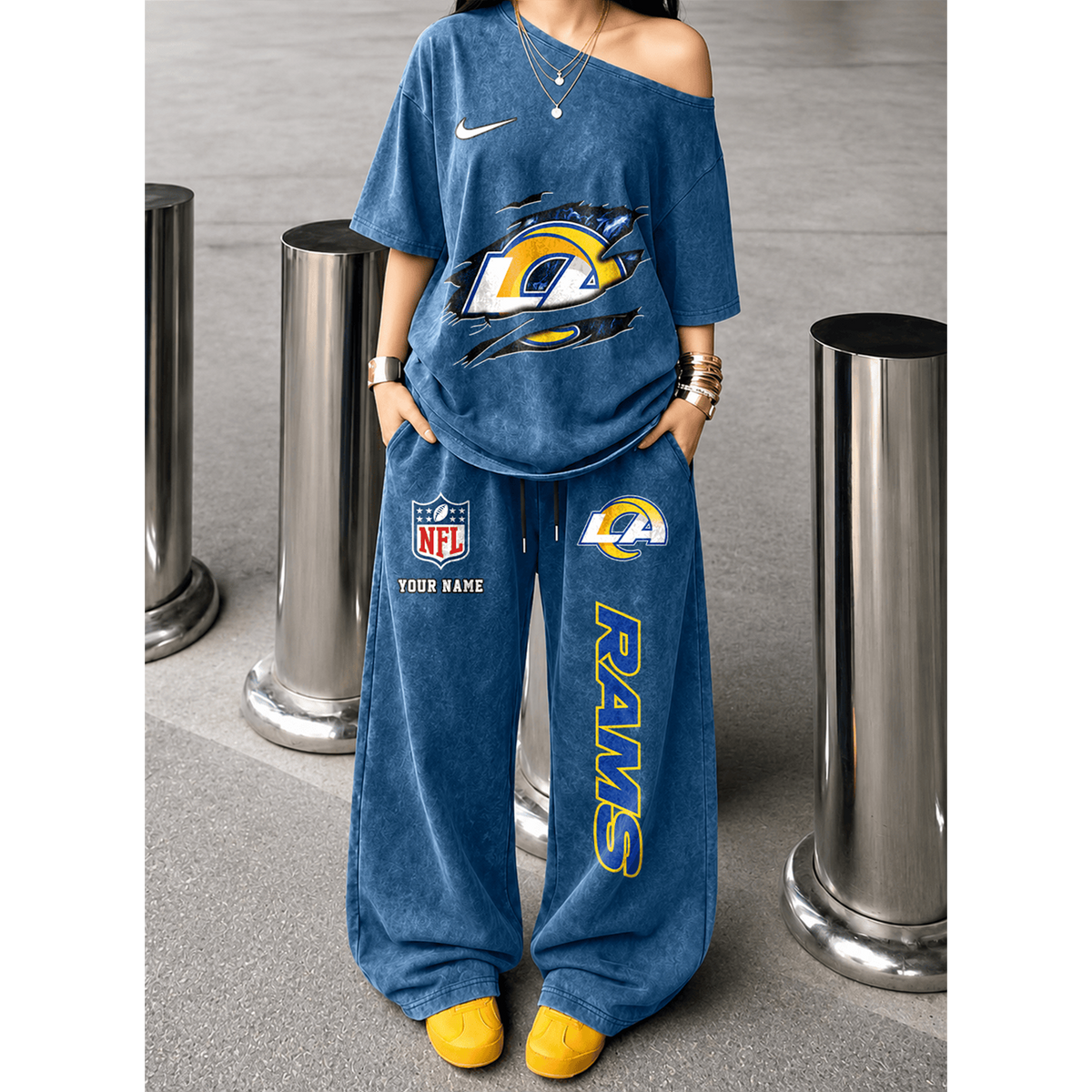 LAR x NFL Relaxed Fit Two Piece Sportswear Set