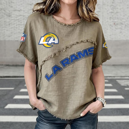 LAR x NFL Women’???s Vintage O-Neck 2905 DatND DVT