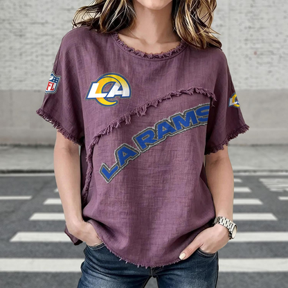 LAR x NFL Women’???s Vintage O-Neck 2905 DatND DVT