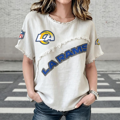 LAR x NFL Women’???s Vintage O-Neck 2905 DatND DVT