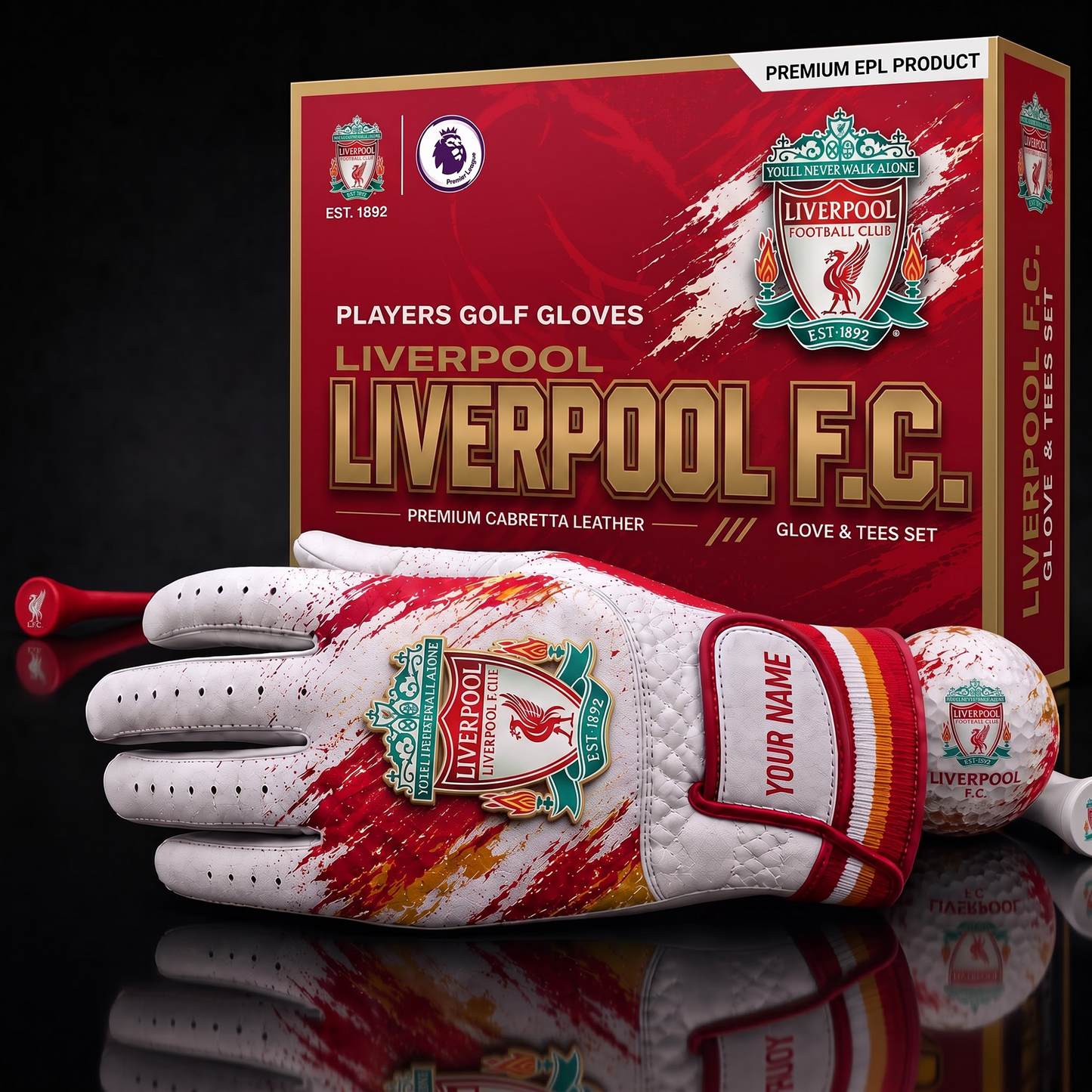 LIV EPL LUXURY PERSONALIZED GOLF GLOVE SET LIMITED EDTION