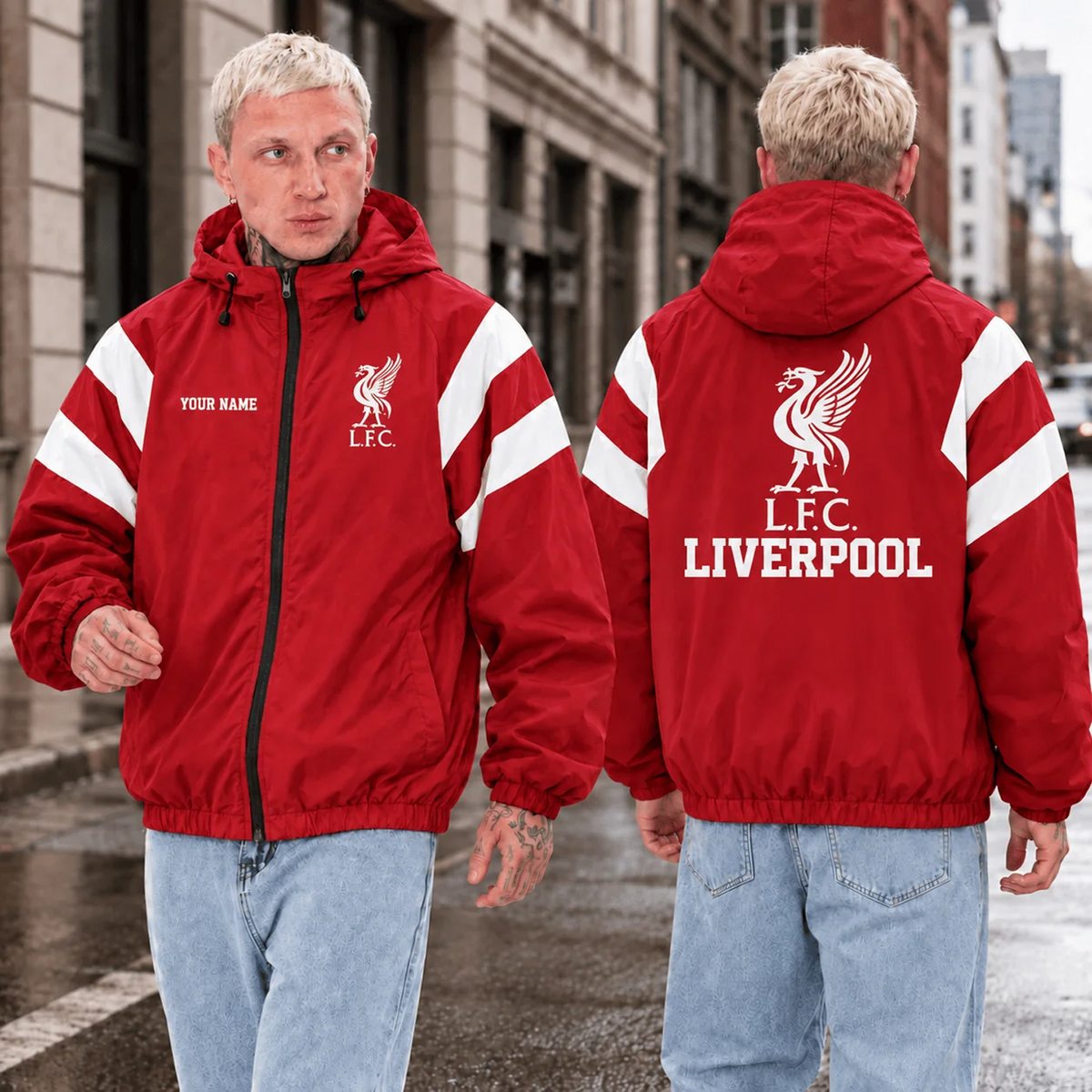 LIV x EPL Outdoor Jacket Custom Name For Fan