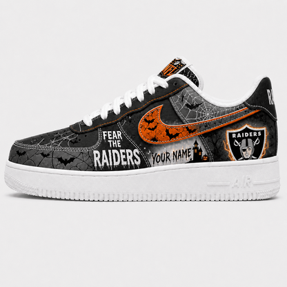 LV x NFL Fear The Team Halloween AF1 Sneakers 1807