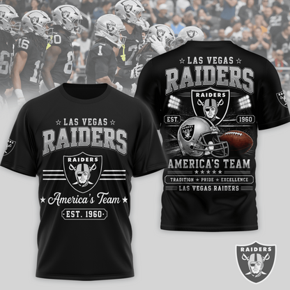 LV x NFL Premium Team Tradition Pride 3D Shirt