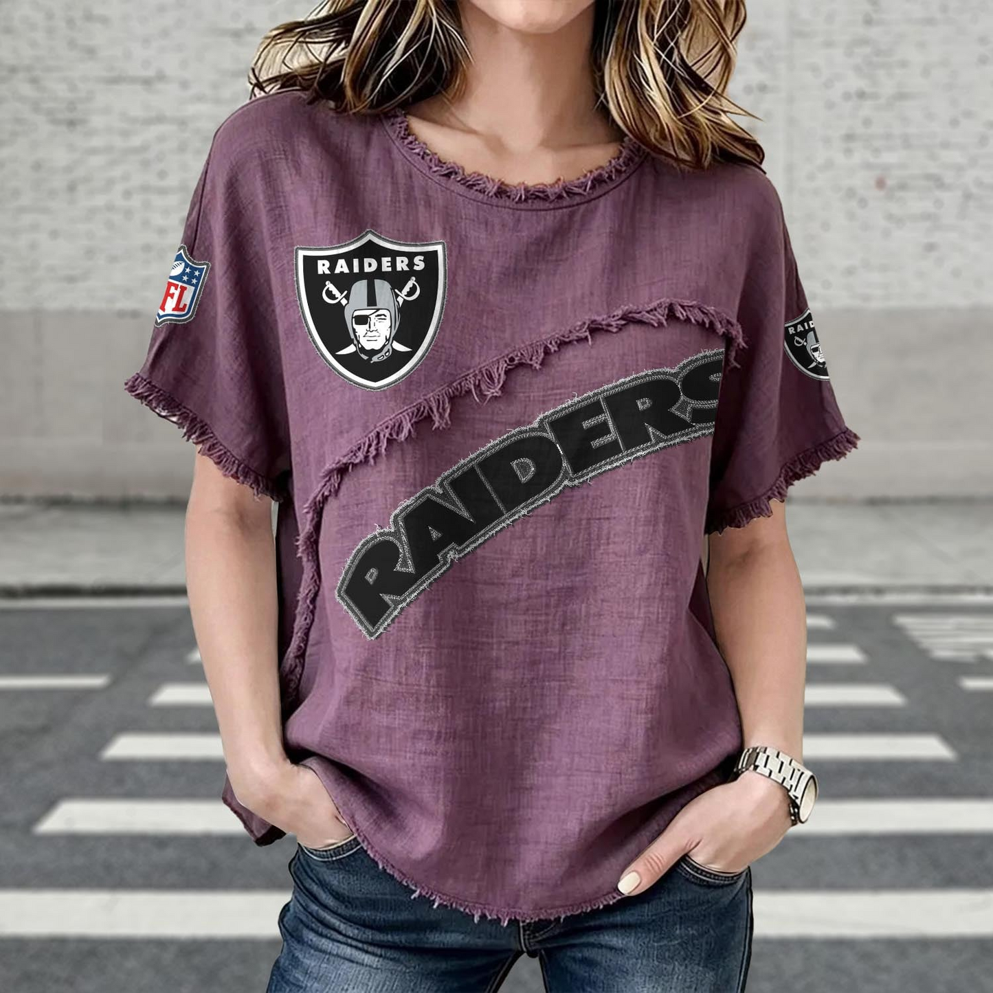 LV x NFL Women’???s Vintage O-Neck 2905 DatND DVT