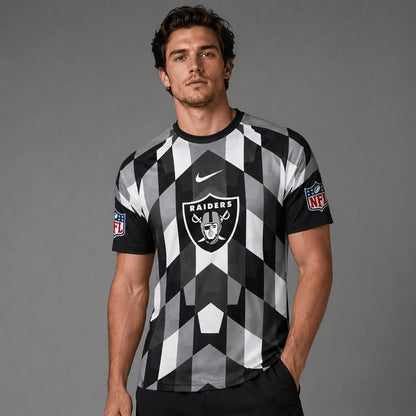 LVR x Premium NFL Geometric Fan Performance T-Shirt