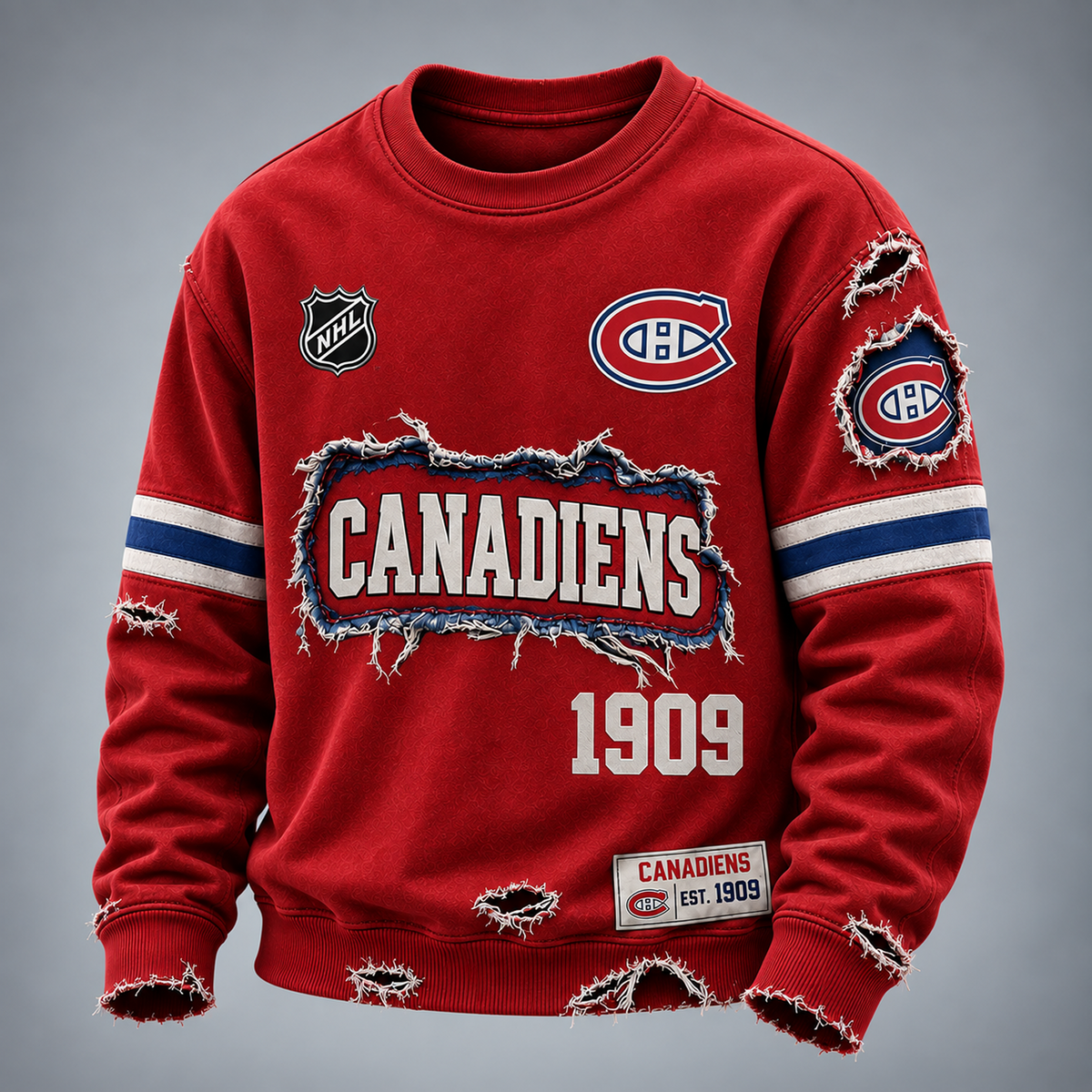 MC x NHL Distressed Premium Sweatshirt