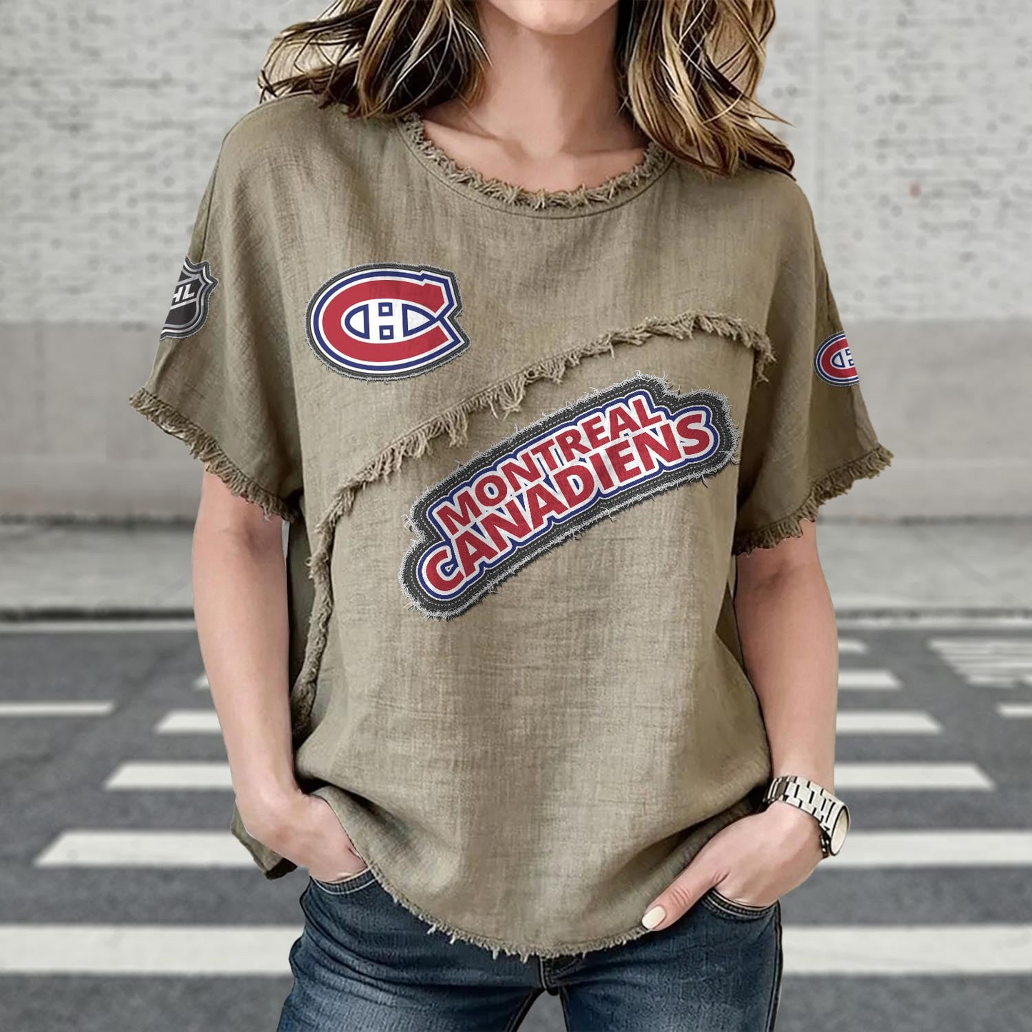 MC x NHL Women’???s Vintage O-Neck 2905 DatND DVT