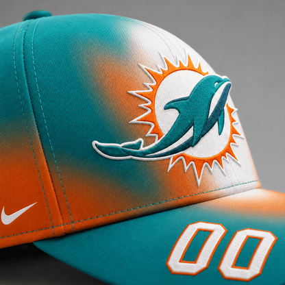 MD Premium NFL Custom Name Number Athletic Cap