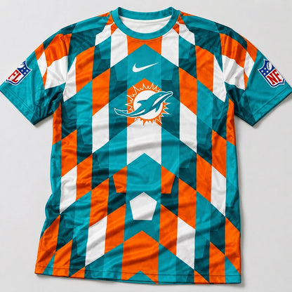 MD x Premium NFL Geometric Fan Performance T-Shirt