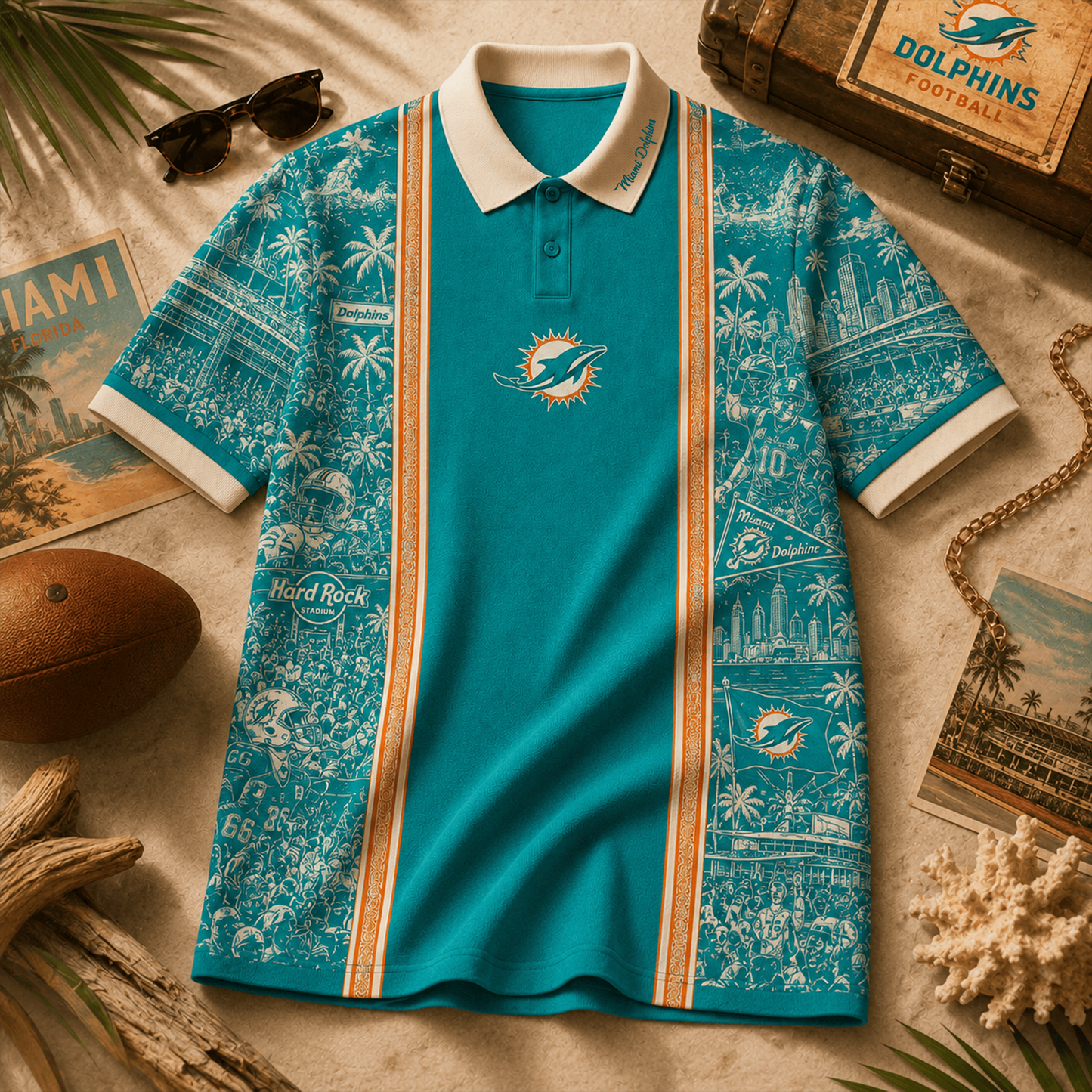 MD_NFL Heritage Polo Shirt Gifts For Fan - Limited Edition