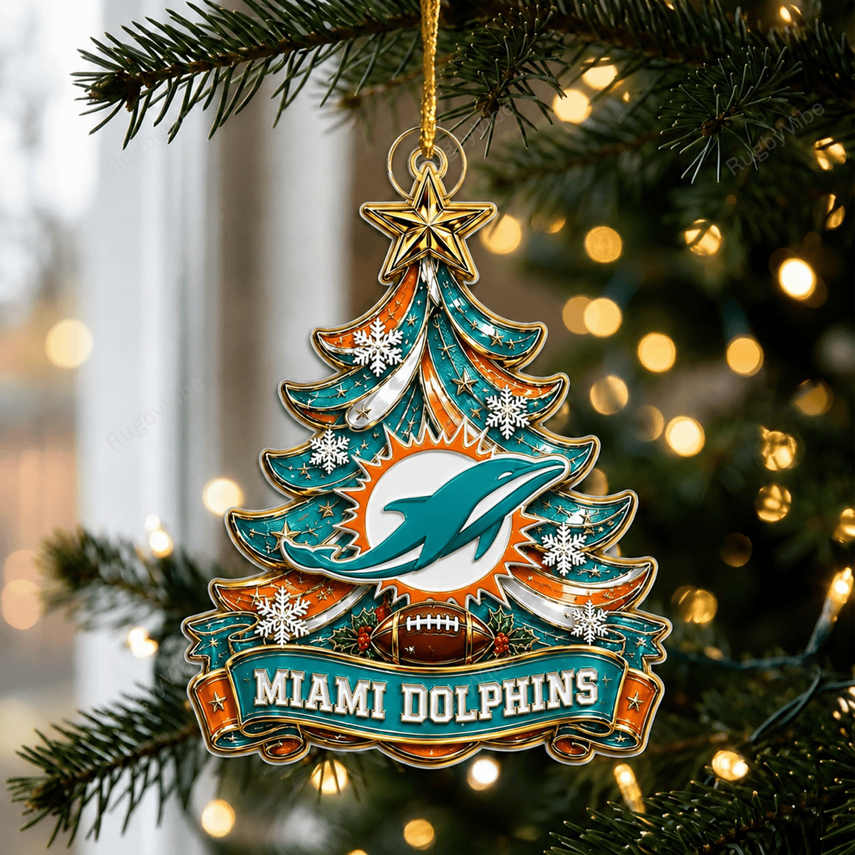 MIA x NFL Acrylic Irregular Pendant