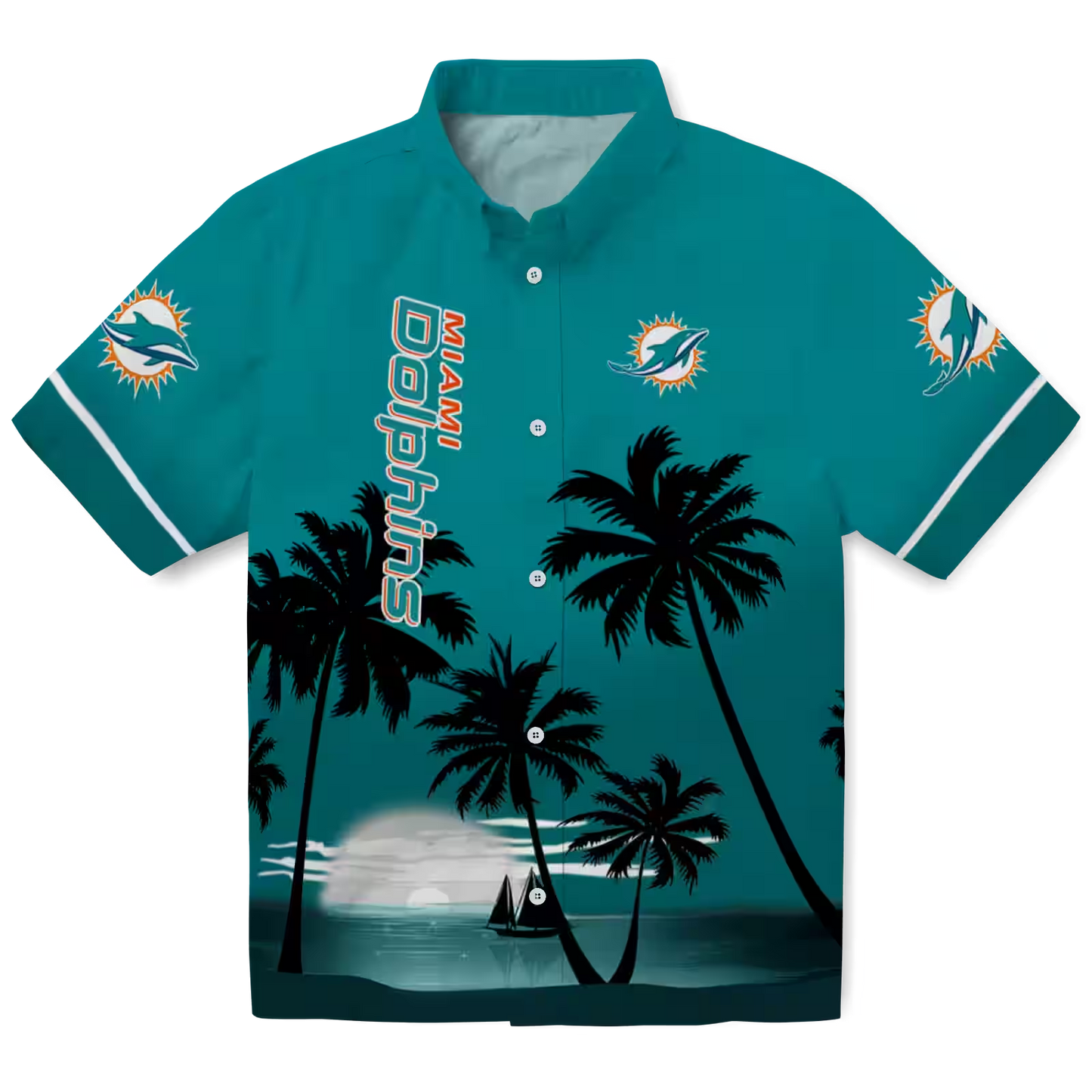 MIA x NFL Hawaiian Shirt ’??? Beach Sunset DATND TANTD 270526